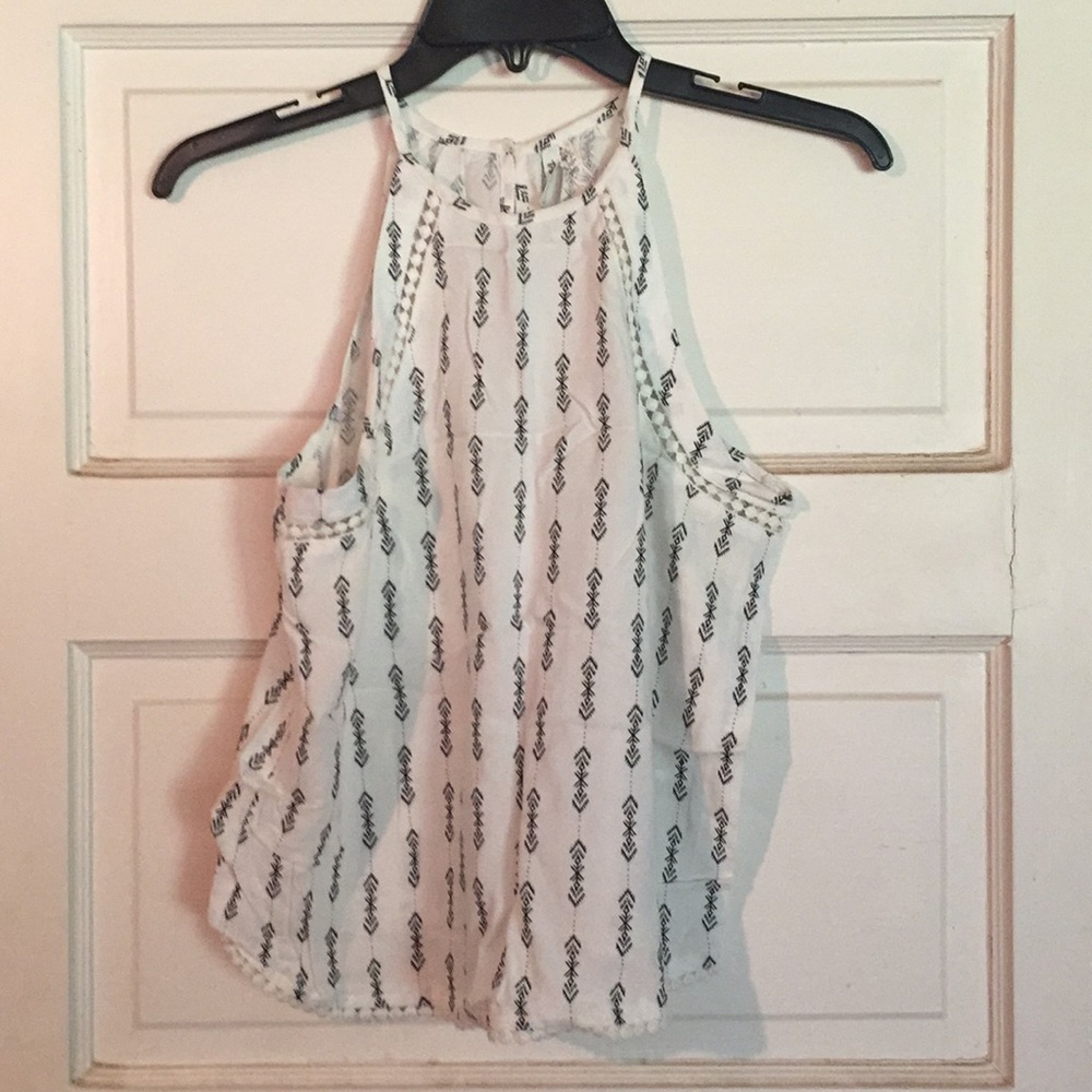 Aztec design tank top